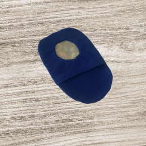 Blue Back of Head Phones