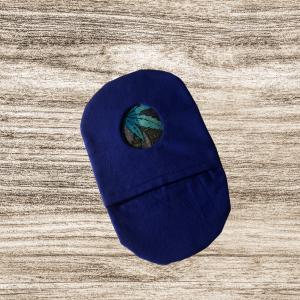 Blue back of Flower Top