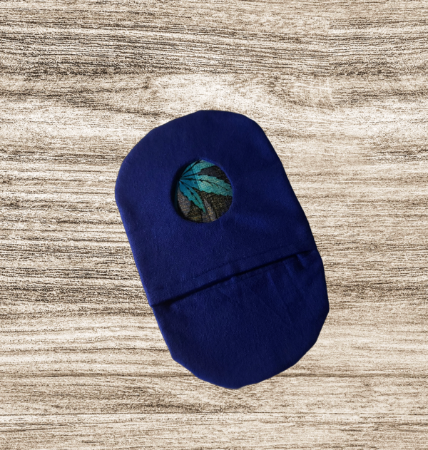 Blue back of Flower Top
