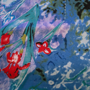 floral ocean garden ostomy bag cover pattern